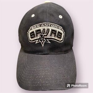 San Antonio Spurs NBA Elevation basketball cap, black & silver, OSFA, Adjustable